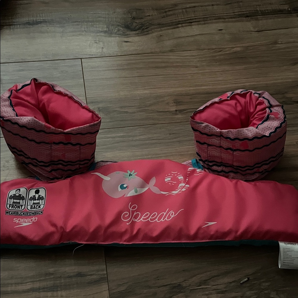 Speedo Pink Whale Design Swim Aid